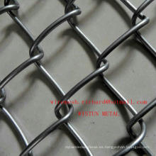 Fábrica de China galvanizado / PVC recubierto cadena de enlace de malla de alambre de diamante de la cerca